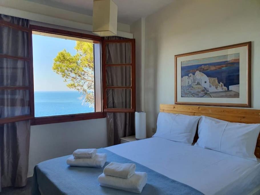 Endless Blue Villa - Amazing Sea View Agia Pelagia  Exterior foto